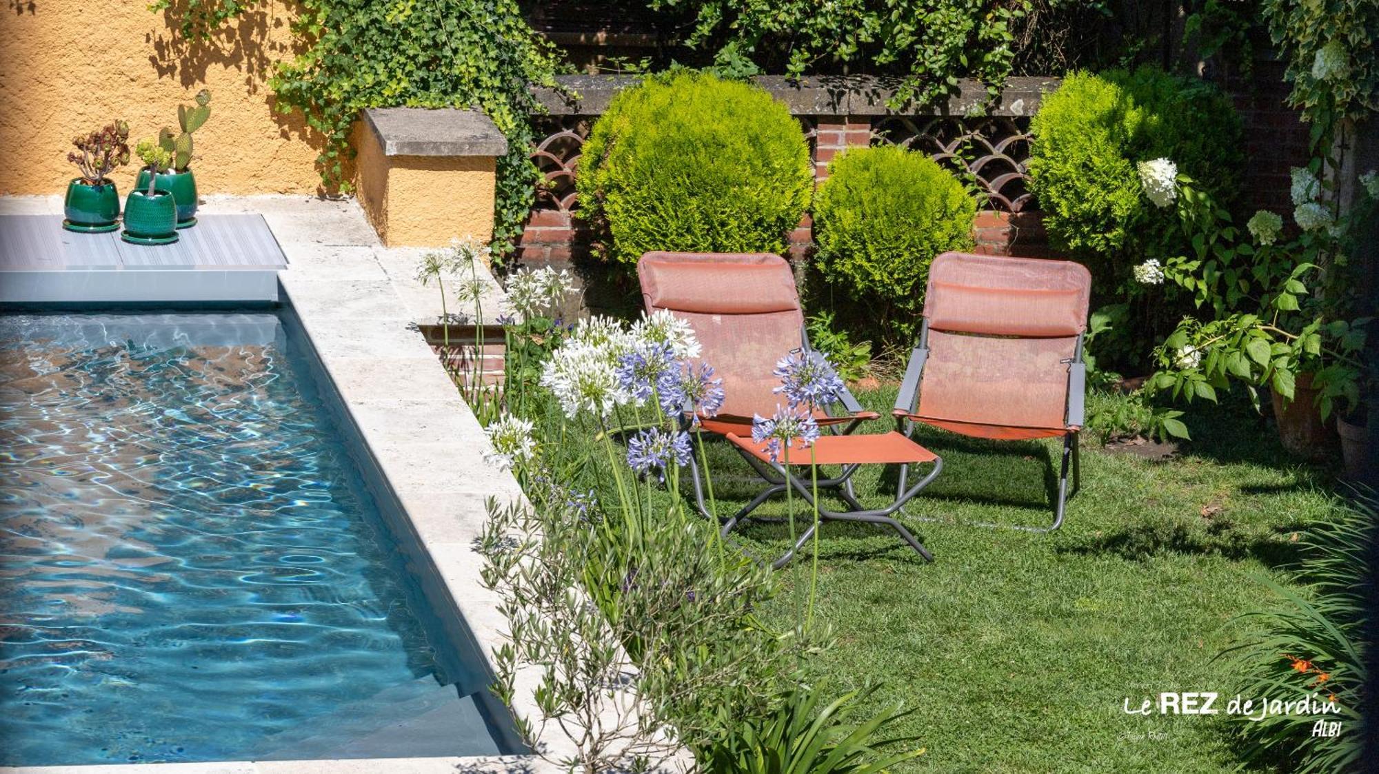 Le Rez De Jardin Albi Hotel Buitenkant foto