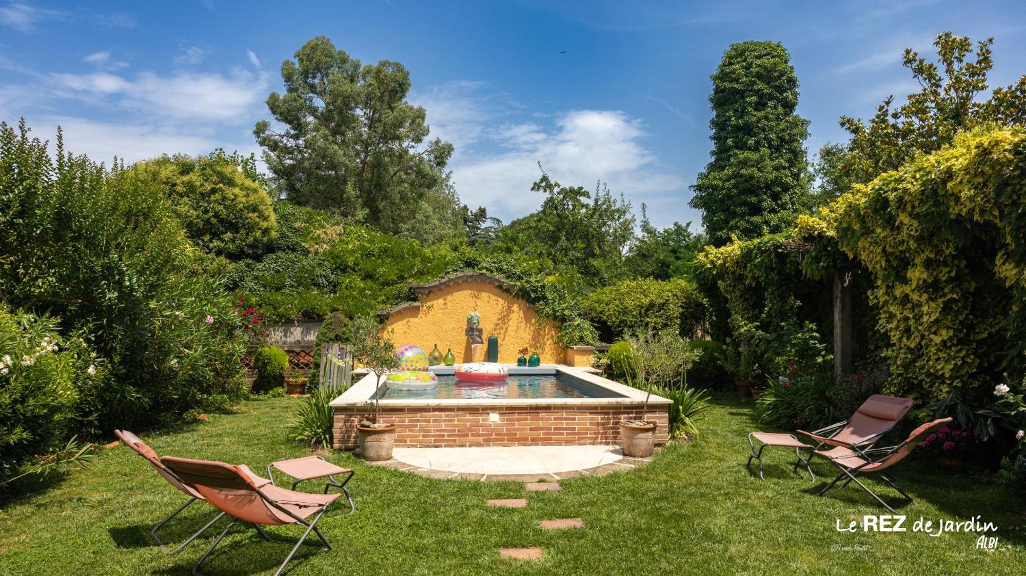 Le Rez De Jardin Albi Hotel Buitenkant foto